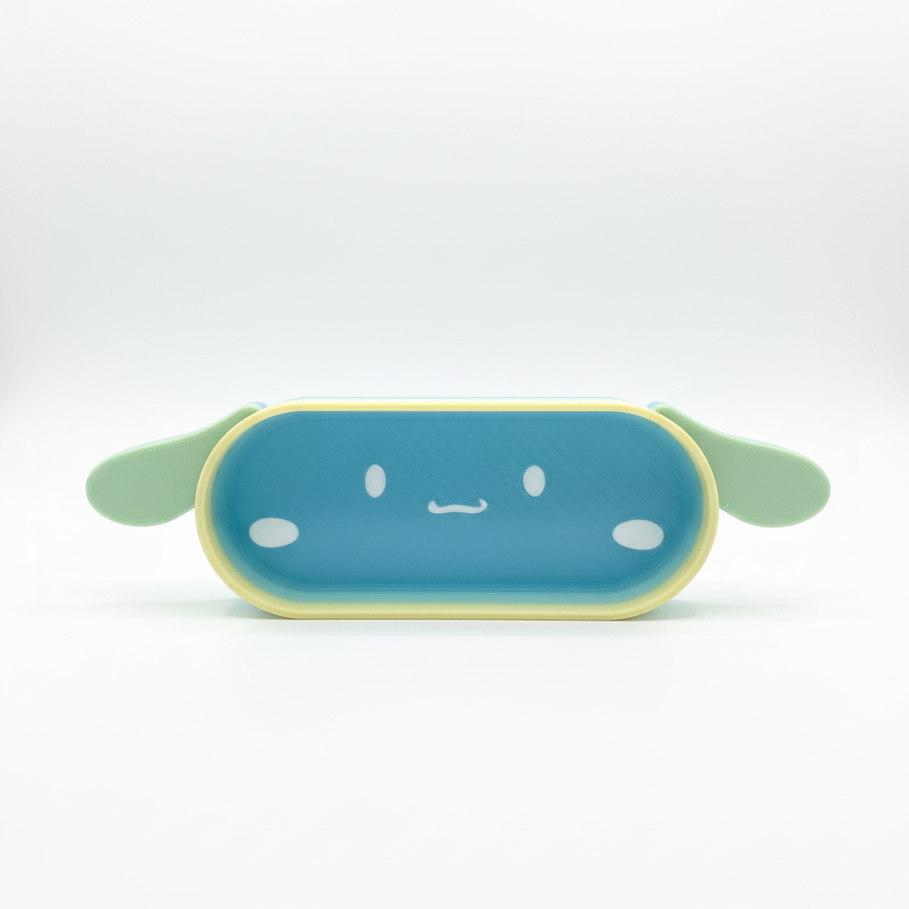 Cinnamoroll Eyeglasses Holder Tray – 3D Printed Cinnamoroll Desk Organizer for Glasses