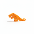 Articulated T-Rex Dinosaur Keychain with Tail Loop, 3D Printed Backpack Charm