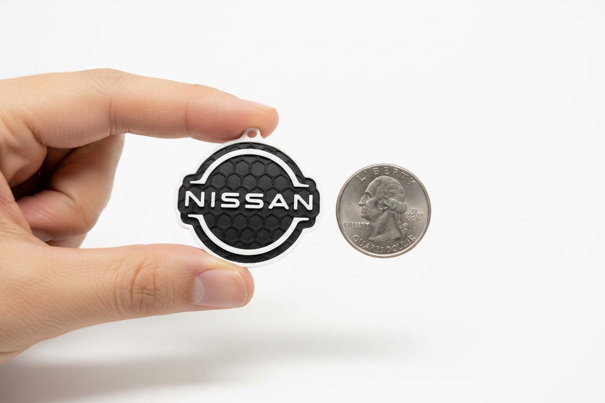 Nissan 3D Printed Keychain Car Fan Gift Keyring Logo Accessory