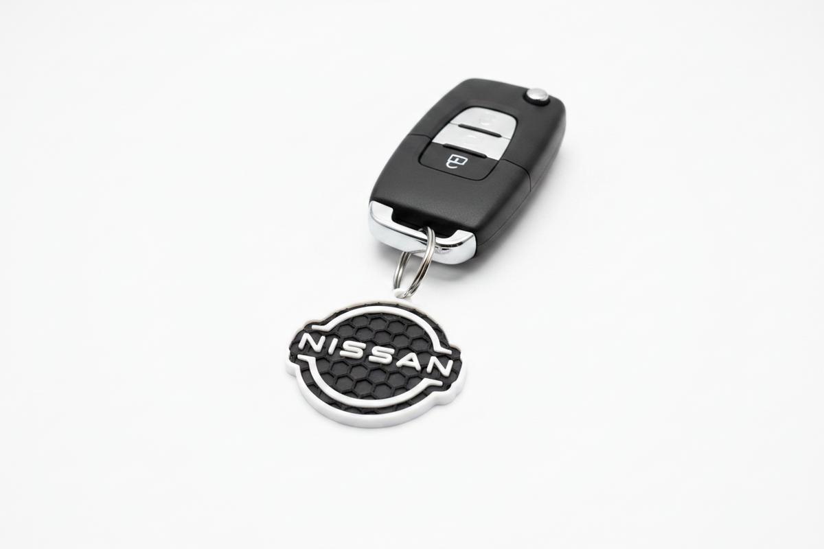 Nissan 3D Printed Keychain Car Fan Gift Keyring Logo Accessory