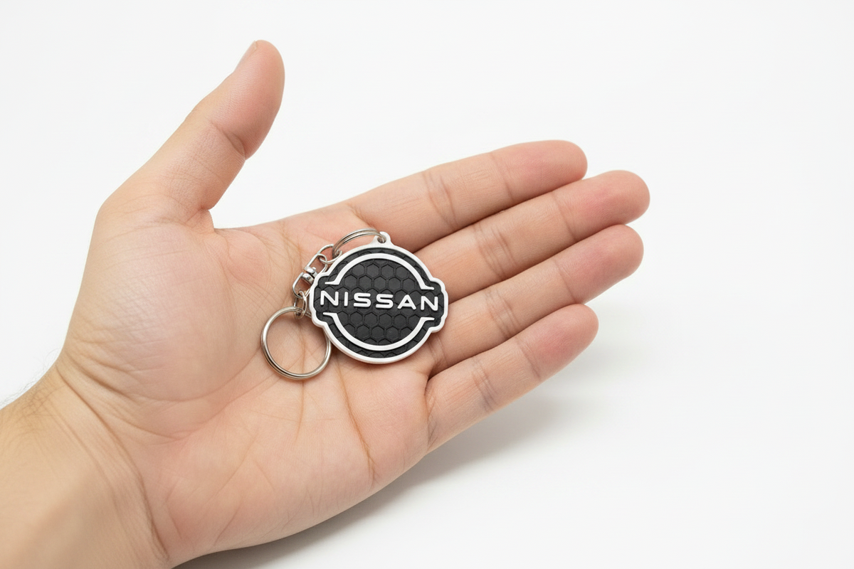 Nissan 3D Printed Keychain Car Fan Gift Keyring Logo Accessory