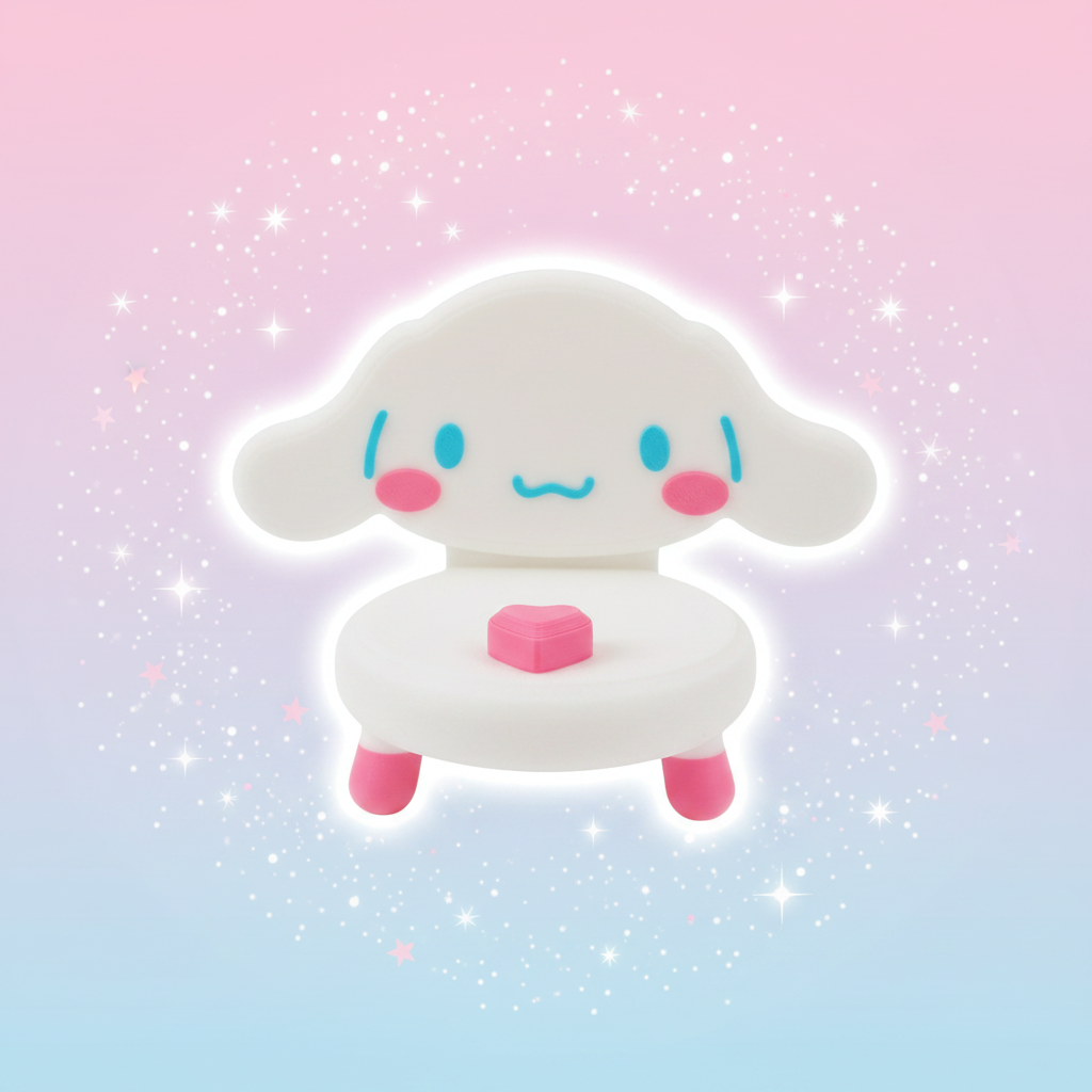 Cinnamoroll 3D Printed Phone Stand Cute Kawaii Desk Accessory Sanrio Decor