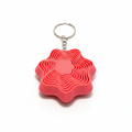 Anti Stress Flower 3D Printed Keychain Squeeze Fidget Anxiety Relief Gift