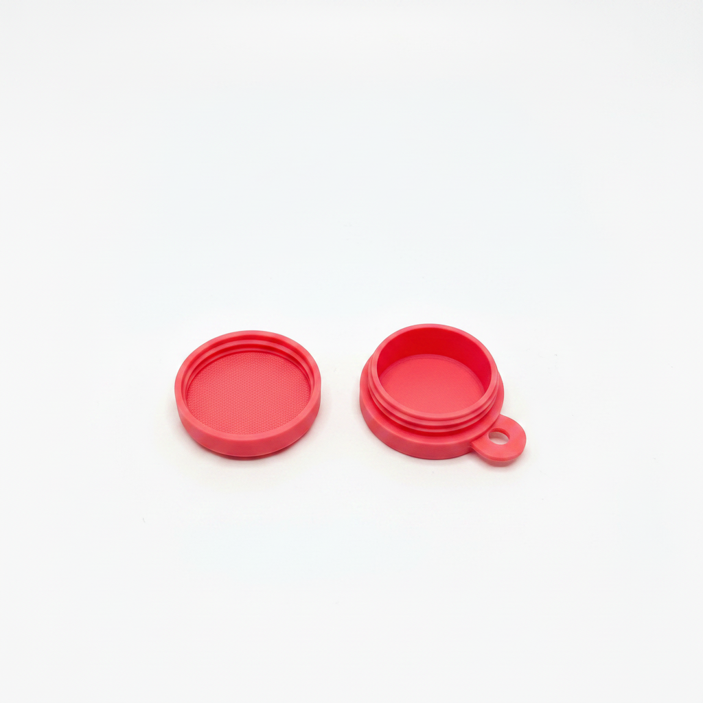 Mini Bottle Keychain open two parts