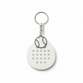 Mini Racket 3D Printed Keychain Sport Tennis Badminton Cute Gift Bag Charm