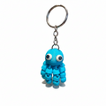 Articulated Octopus 3D Printed Keychain Fidget Friendly Cute Ocean Gift Charm
